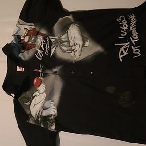 Lot 29 Airbrush Looney Toons Black 3XL Shirt.